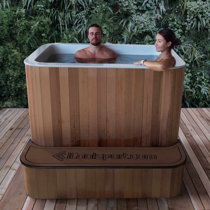 iCoolSport Ultra Cedar Commercial Cold Plunge Pool