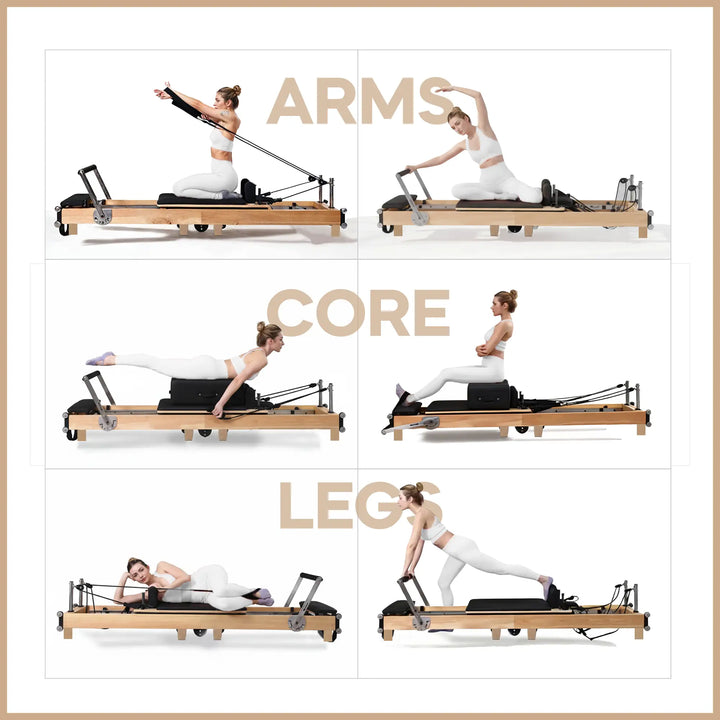 Apex Studio Pilates Reformer | Studio Performance, Home Convenience