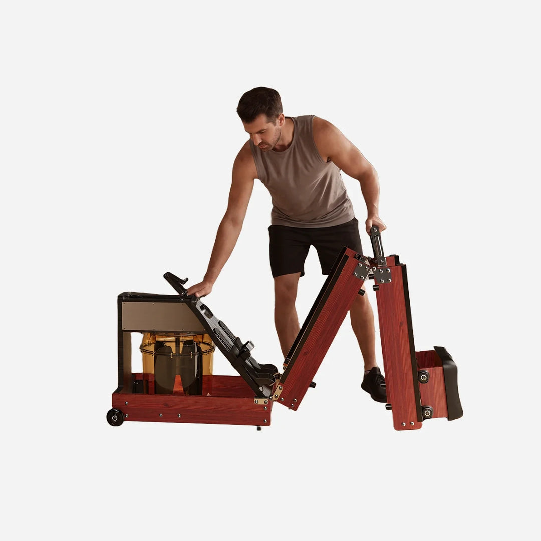 KingSmith WM10 Tri-Fold Water & Magnetic Rowing Machine
