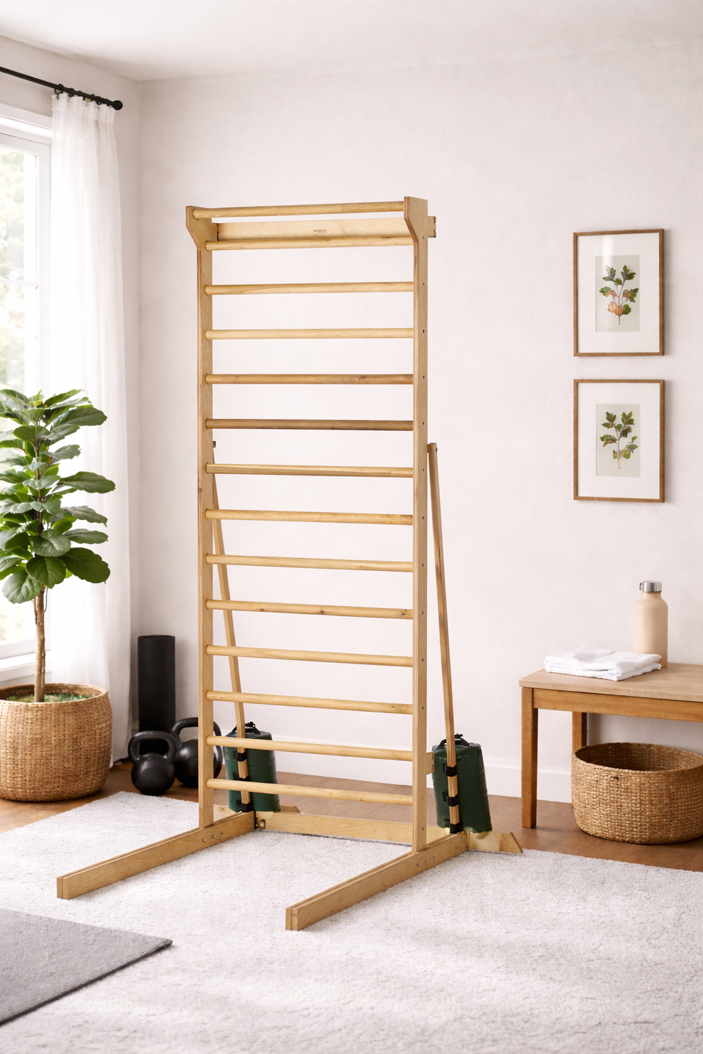 Beyond Balance Freestanding Swedish Ladder Stall Bars